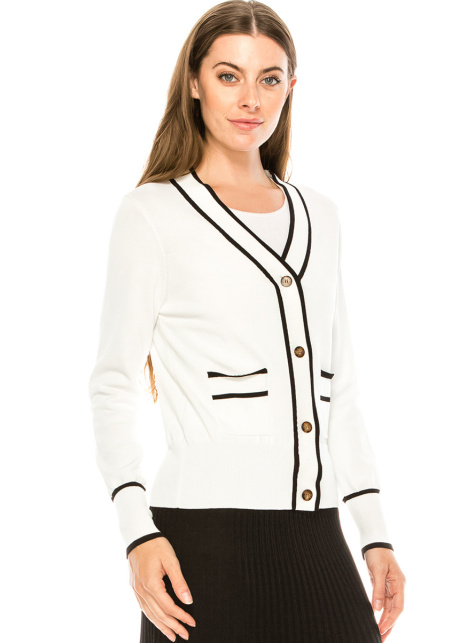 Sweater KA168 White