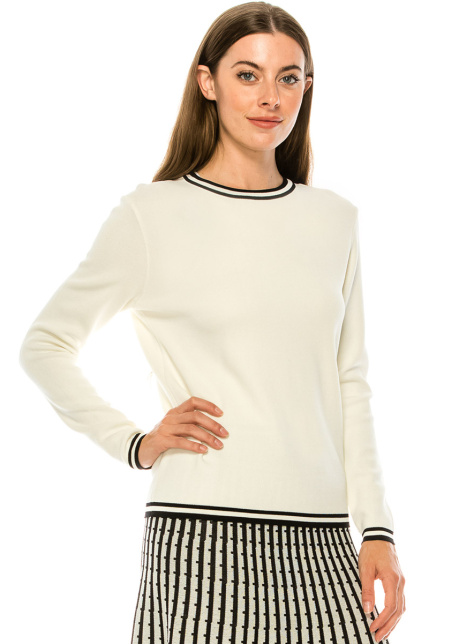 Sweater KA176 White