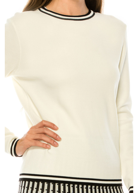 Sweater KA176 White