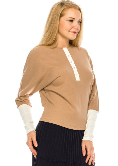T-SHIRT S2584 Beige