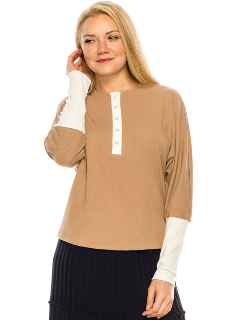T-SHIRT S2584 Beige