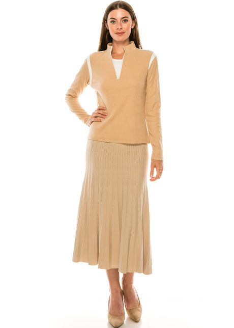 T-SHIRT S2592 Camel
