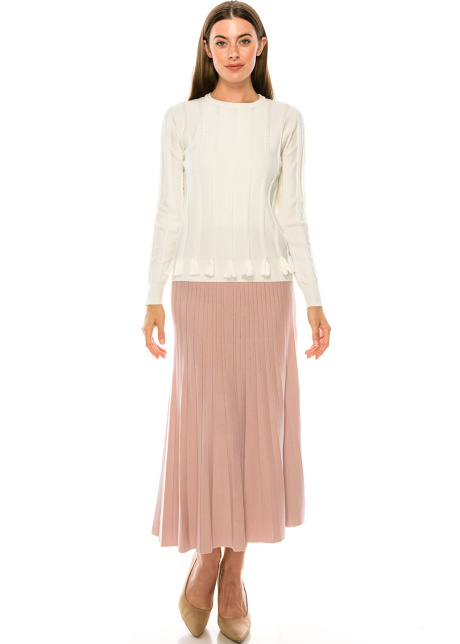 Sweater S2919 White