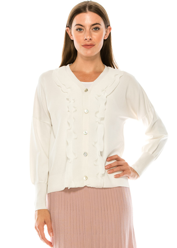 Sweater S2919 White