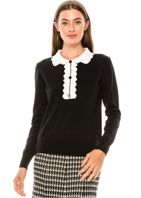 Sweater S2936 Black