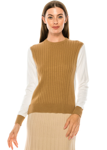 Sweater S2949 Camel