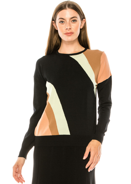 Sweater S2968 Black