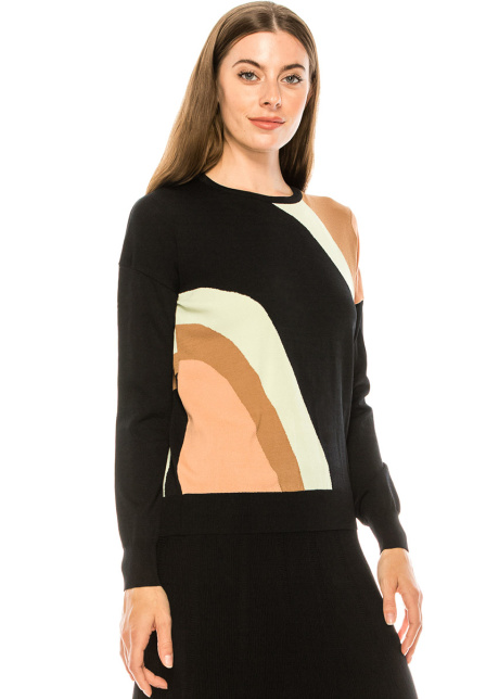 Sweater S2968 Black