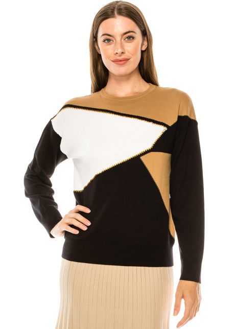 Sweater S2977 Black