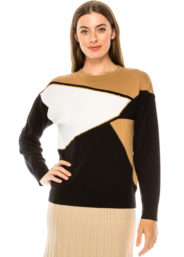 Sweater S2977 Black