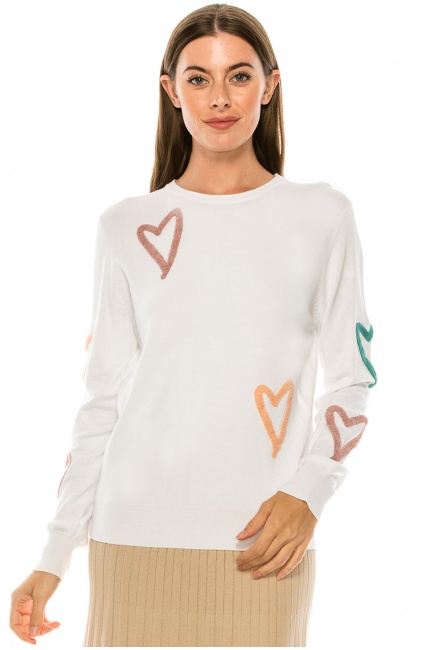 Sweater S2992 White