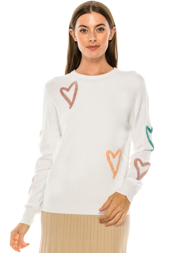 Sweater S2992 White