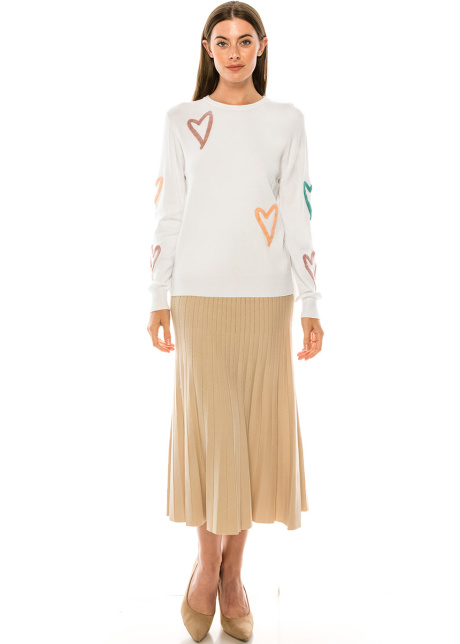 Sweater S2992 White