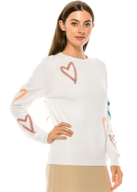 Sweater S2992 White