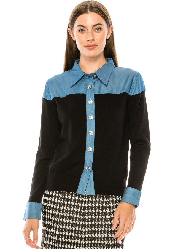 Sweater S2996 Black