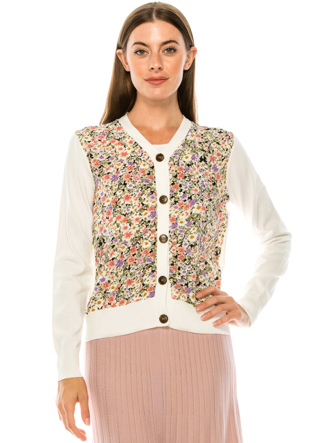 Sweater S2998 White