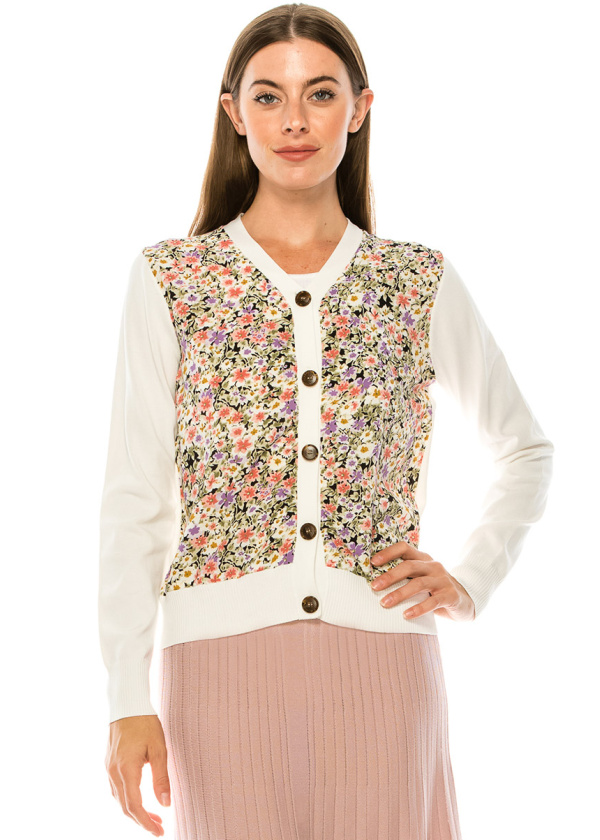 Sweater S2998 White
