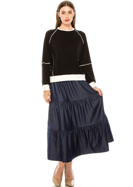 T-SHIRT S3015 Black