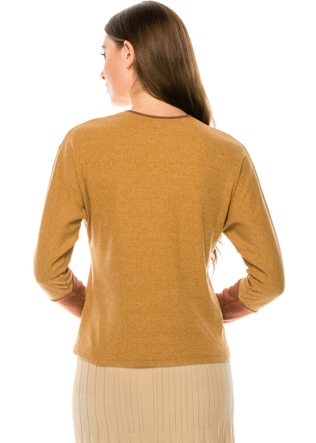 T-SHIRT S3025 Camel