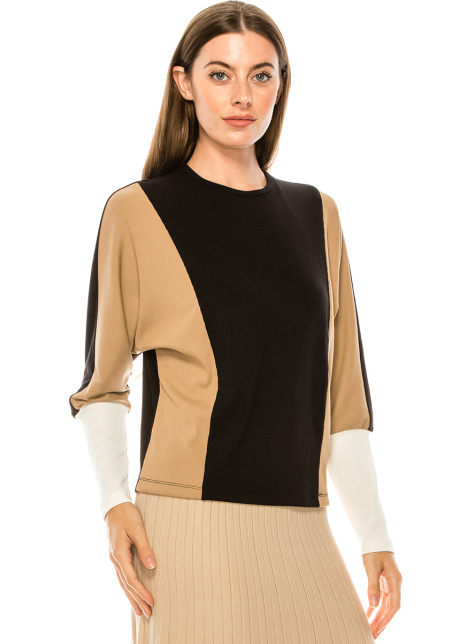 T-SHIRT S3027 Camel