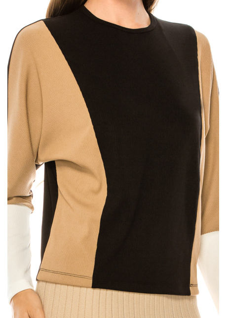 T-SHIRT S3027 Camel