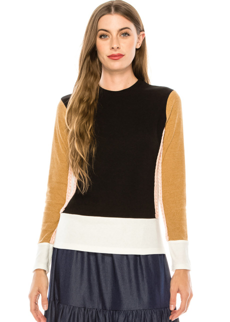 T-SHIRT S3028 Camel