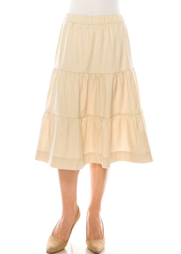 Skirt SK2594 Beige