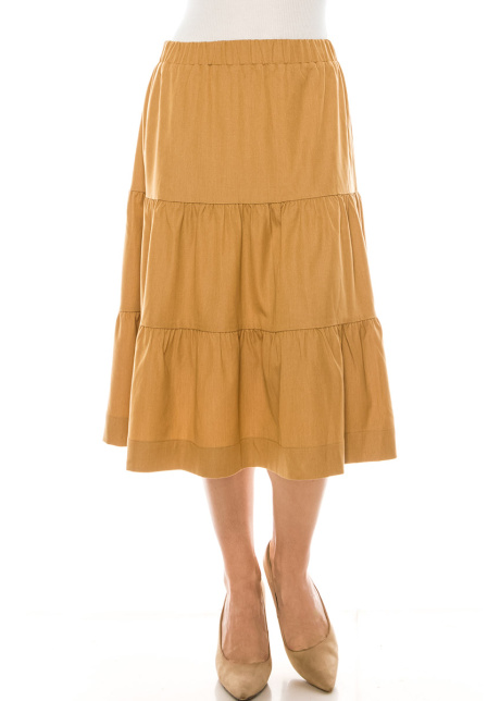 Skirt SK2594 Camel