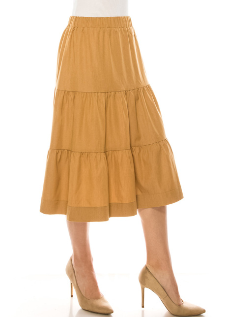 Skirt SK2594 Camel