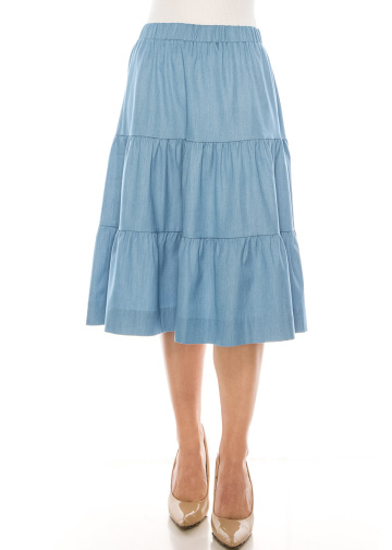Skirt SK2594 Light Denim