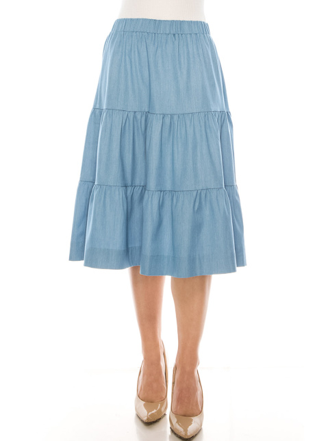 Skirt SK2594 Light Denim