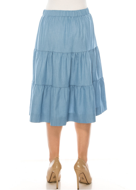 Skirt SK2594 Light Denim