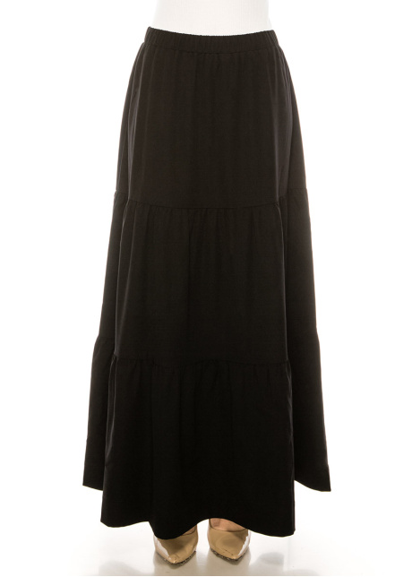Skirt SK2594 Maxi Black