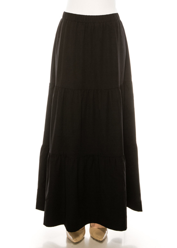 Skirt SK2594 Maxi Black