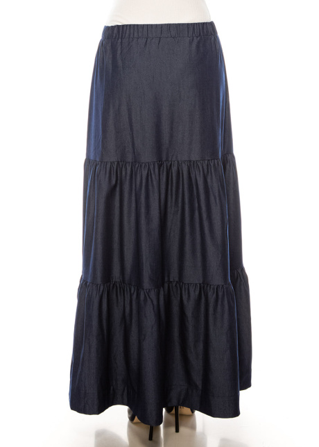 Skirt SK2594 Maxi Dark Denim