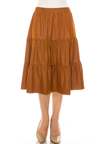 Skirt SK2594 Rust