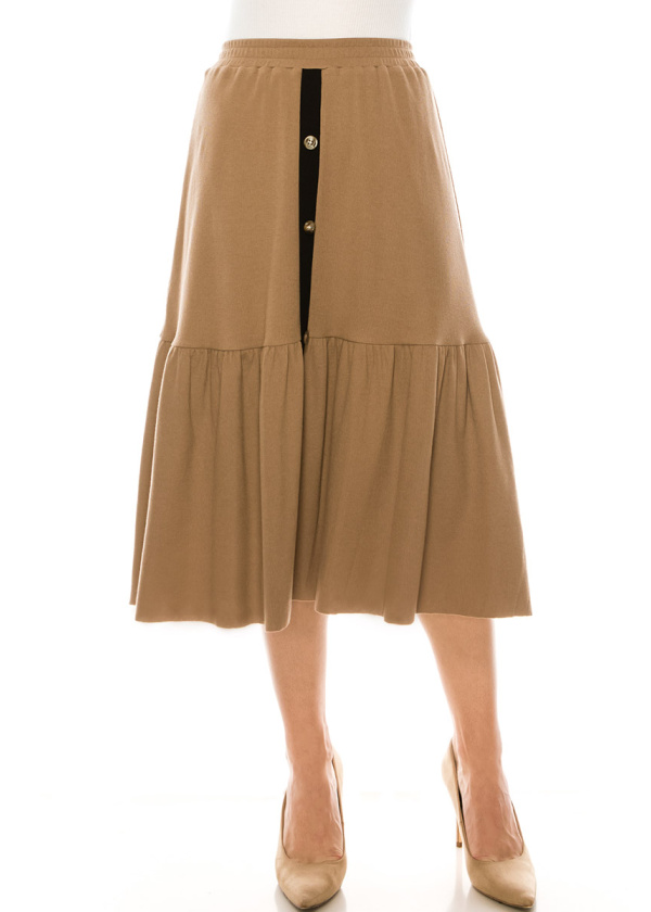 Skirt SK2897 Camel