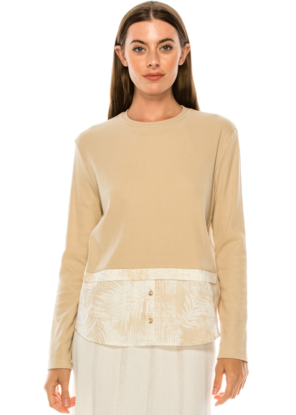 T-SHIRT T712 Beige