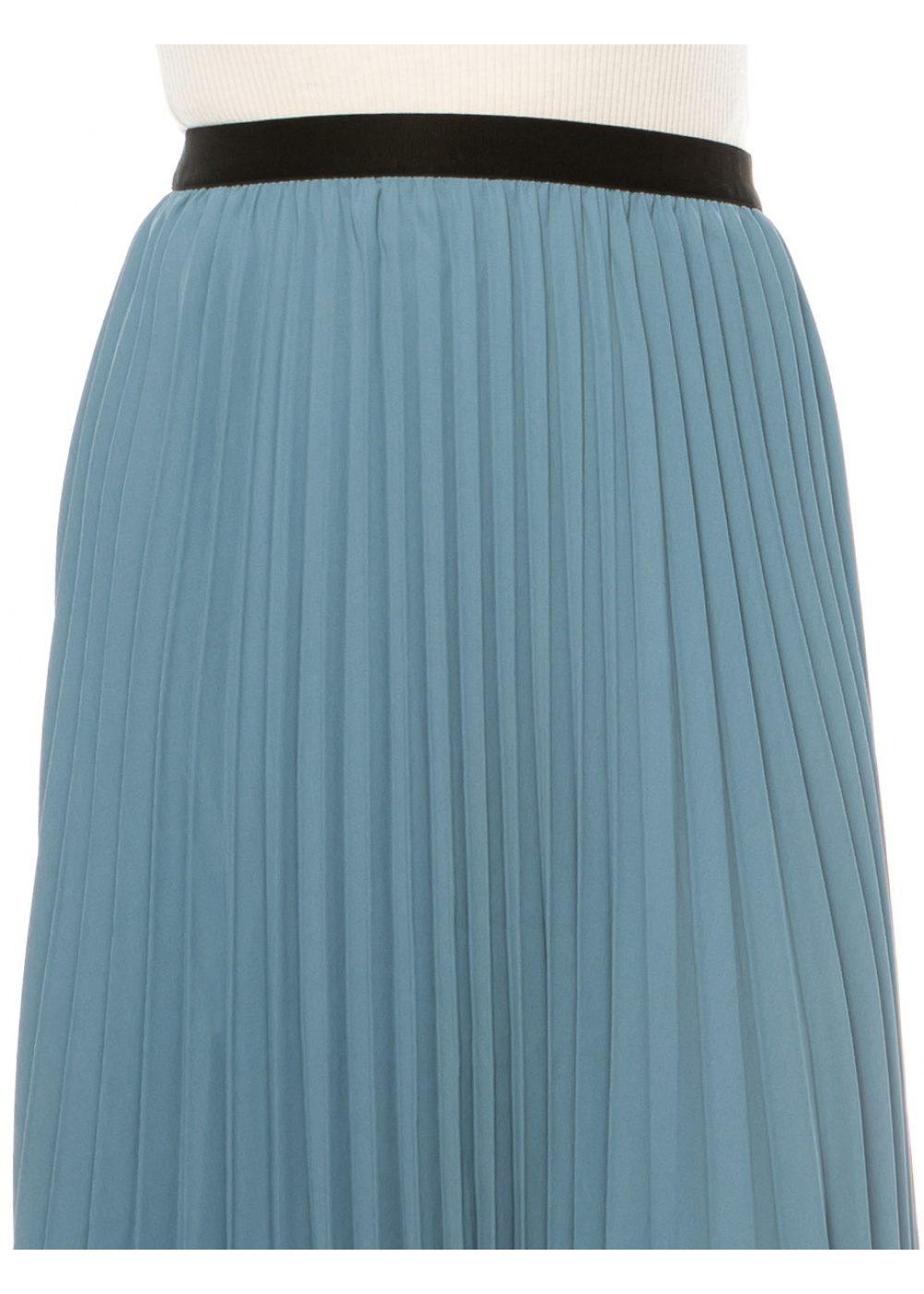 Classic Pleated Blue Skirt