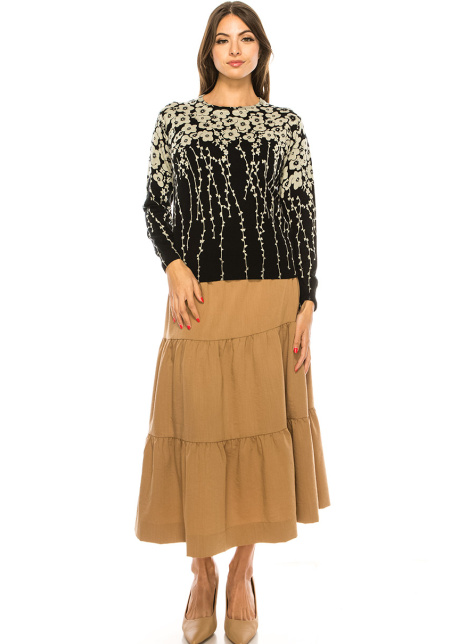 Sweater F3435-Black