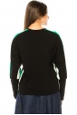 Long Sleeve Crew Neck T-Shirt With Side Stripes
