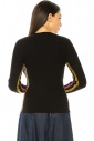 Black Basic Ribbed Sweater