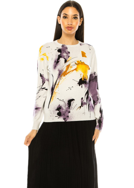 Сolorful Tie-Dye Sweater