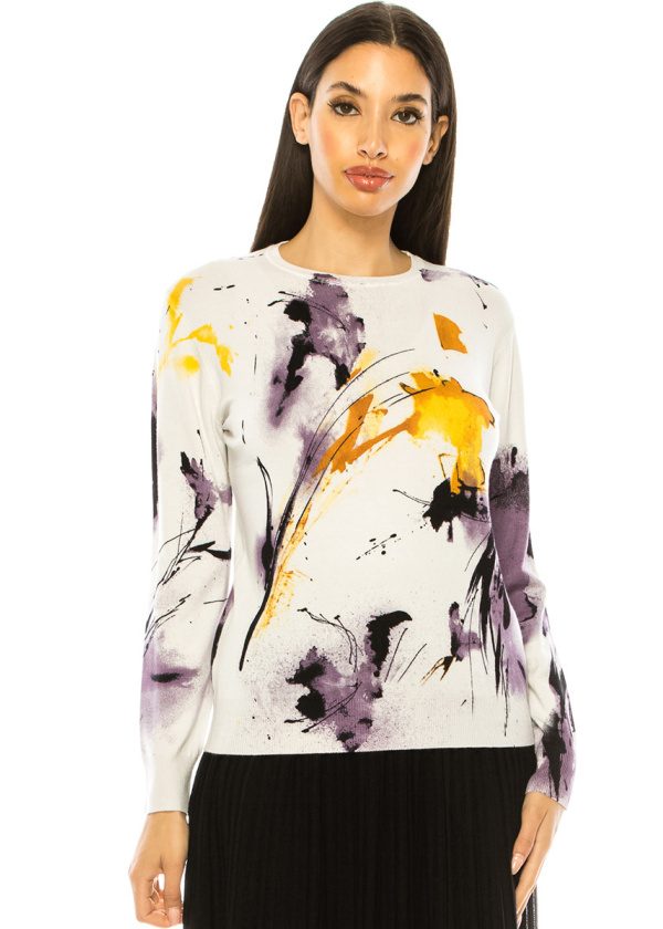 Сolorful Tie-Dye Sweater