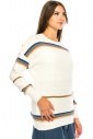 White Drop Shoulder Sweater