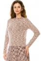 Pink Abstract Pattern Sweater