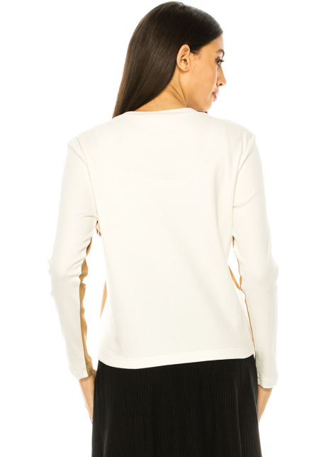Multi Color Block Long Sleeve T-Shirt