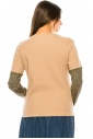 Printed Camel Long Sleeve T-Shirt