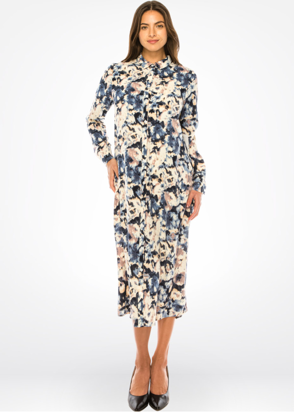Bluebell Echo Long Sleeve Dress