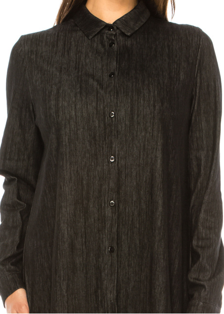 Eclipse Black Denim Midi Dress